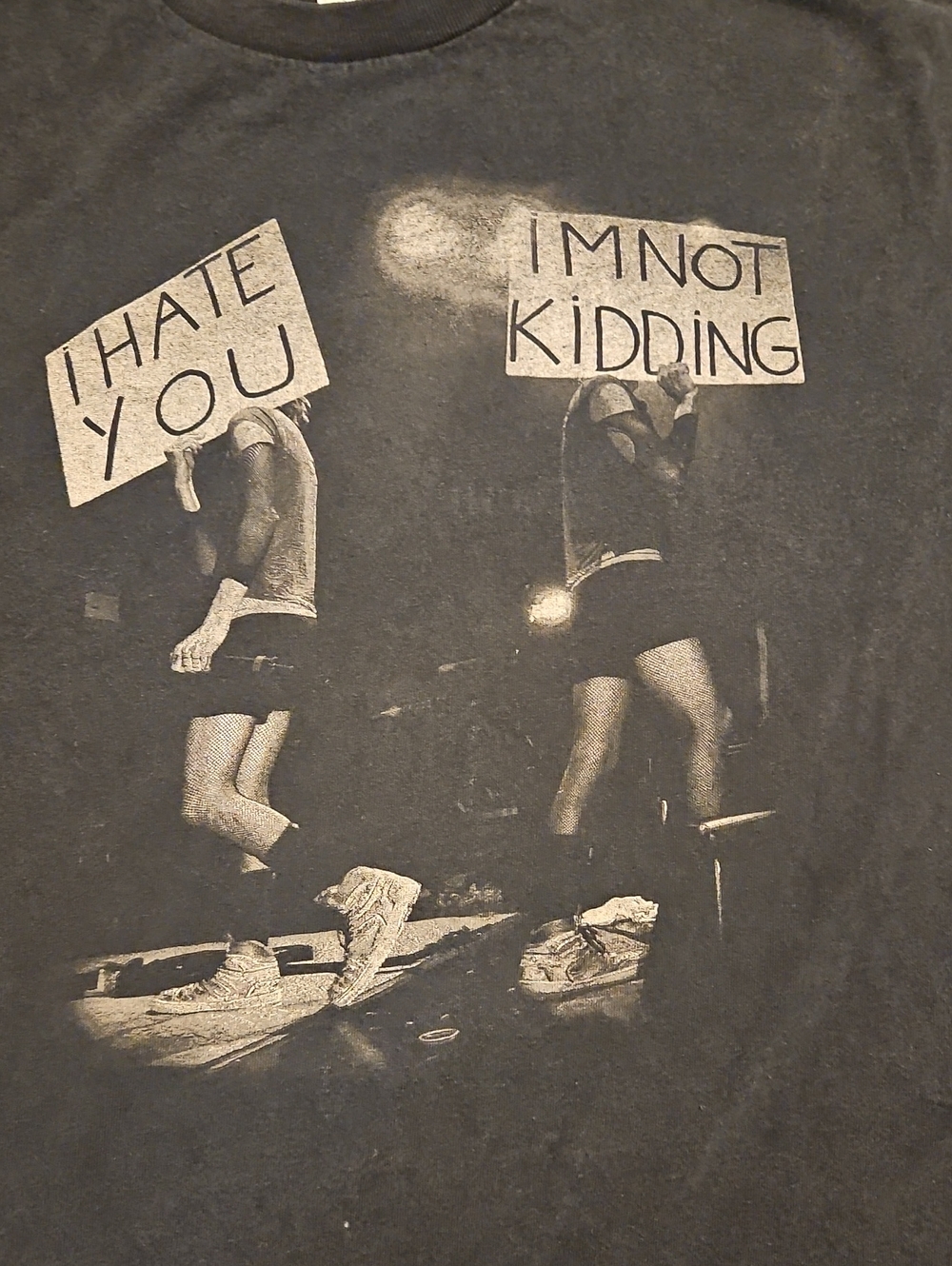 Vintage Mindless Self Indulgence Two sided shirt Jimmy Urine Size XL